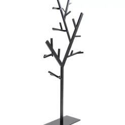 Kleinmöbel & Sonstiges-KARE Design Garderobenstander Technical Tree Schwarz