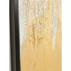 Bilder-KARE Design Gerahmtes Bild Abstract Weis 80X120Cm