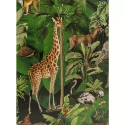 Bilder-KARE Design Gerahmtes Bild Animals In Jungle 80X100Cm