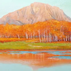 Bilder-KARE Design Gerahmtes Bild Autumnal 120X120Cm