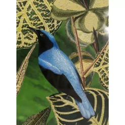 Bilder-KARE Design Gerahmtes Bild Birds In Jungle 80X100Cm