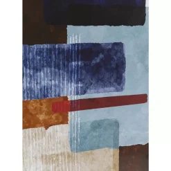 Bilder-KARE Design Gerahmtes Bild Box Back Blau 60X80Cm