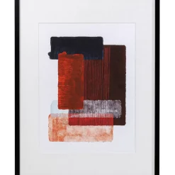 Bilder-KARE Design Gerahmtes Bild Box Back Rot 60X80Cm