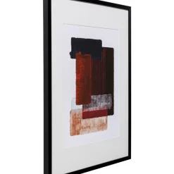 Bilder-KARE Design Gerahmtes Bild Box Back Rot 60X80Cm