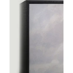 Bilder-KARE Design Gerahmtes Bild Cloud Boat 60X120Cm