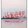 Bilder-KARE Design Gerahmtes Bild Dating Flamingos 100X120Cm