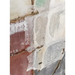 Bilder-KARE Design Gerahmtes Bild Dust Grun 120X120Cm