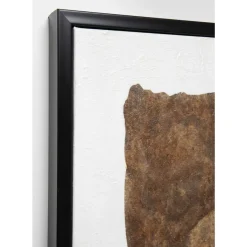 Bilder-KARE Design Gerahmtes Bild Essence Geo 60X120Cm