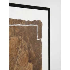 Bilder-KARE Design Gerahmtes Bild Essence Geo 60X120Cm