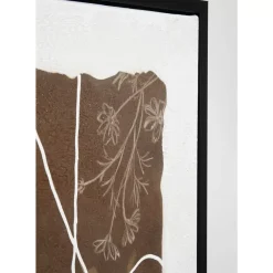 Bilder-KARE Design Gerahmtes Bild Essence Lines 60X120Cm