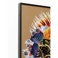 Bilder-KARE Design Gerahmtes Bild Flower Hair 120X120Cm