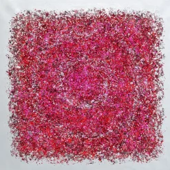 Bilder-KARE Design Gerahmtes Bild Flowers Explosion 120X120Cm