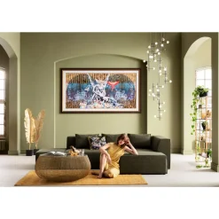 Bilder-KARE Design Gerahmtes Bild Lovers 266X150Cm