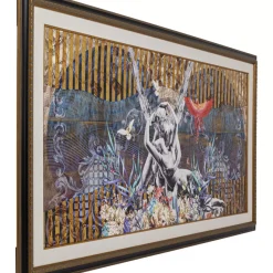 Bilder-KARE Design Gerahmtes Bild Lovers 180X106Cm