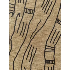 Bilder-KARE Design Gerahmtes Bild Native Lines 50X150Cm