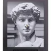Bilder-KARE Design Gerahmtes Bild Statue 100X125Cm