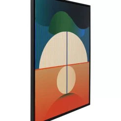 Bilder-KARE Design Gerahmtes Bild Sunrise 75X100Cm