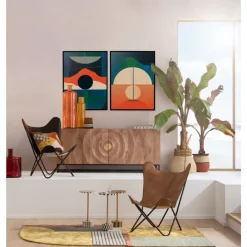 Bilder-KARE Design Gerahmtes Bild Sunrise 75X100Cm