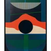 Bilder-KARE Design Gerahmtes Bild Sunset 75X100Cm
