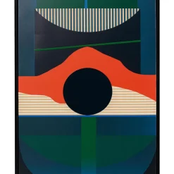 Bilder-KARE Design Gerahmtes Bild Sunset 75X100Cm