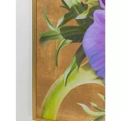 Bilder-KARE Design Gerahmtes Bild Violet 150X100Cm