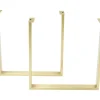 Tische-KARE Design Gestell Tavola Messing (2/Set)