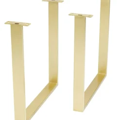 Tische-KARE Design Gestell Tavola Messing (2/Set)