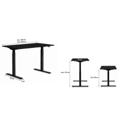 Tische-KARE Design Gestell Tavola Office Weis Smart