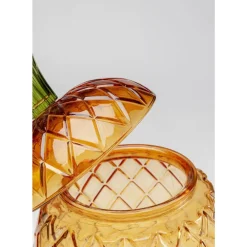 Geschirr & Tischaccessoires-KARE Design Getrankespender Pineapple Amber (2/Tlg.)