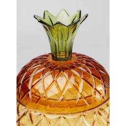 Geschirr & Tischaccessoires-KARE Design Getrankespender Pineapple Amber (2/Tlg.)