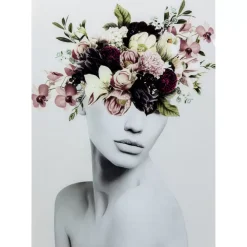 Bilder-KARE Design Glasbild Autumn Hair 80X120Cm