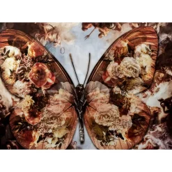 Bilder-KARE Design Glasbild Butterfly 150X100Cm