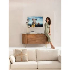Bilder-KARE Design Glasbild Elephant Journey 60X40Cm