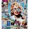 Bilder-KARE Design Glasbild Holiday In The 60S 120X150Cm