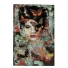 Bilder-KARE Design Glasbild Lady Butterfly 100X150Cm
