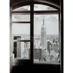 Bilder-KARE Design Glasbild Manhattan View 100X150Cm