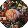 Bilder-KARE Design Glasbild Proud Flamingo O100Cm
