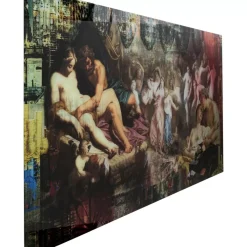 Bilder-KARE Design Glasbild Rock N Roll 180X90Cm