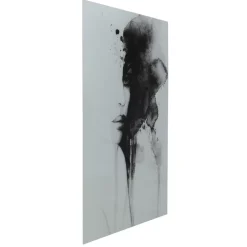 Bilder-KARE Design Glasbild Smokey Face 100X150Cm