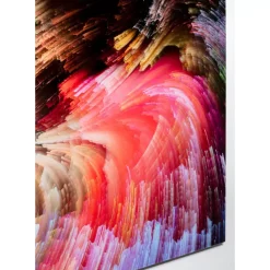 Bilder-KARE Design Glasbild Space Galaxy 150X100Cm