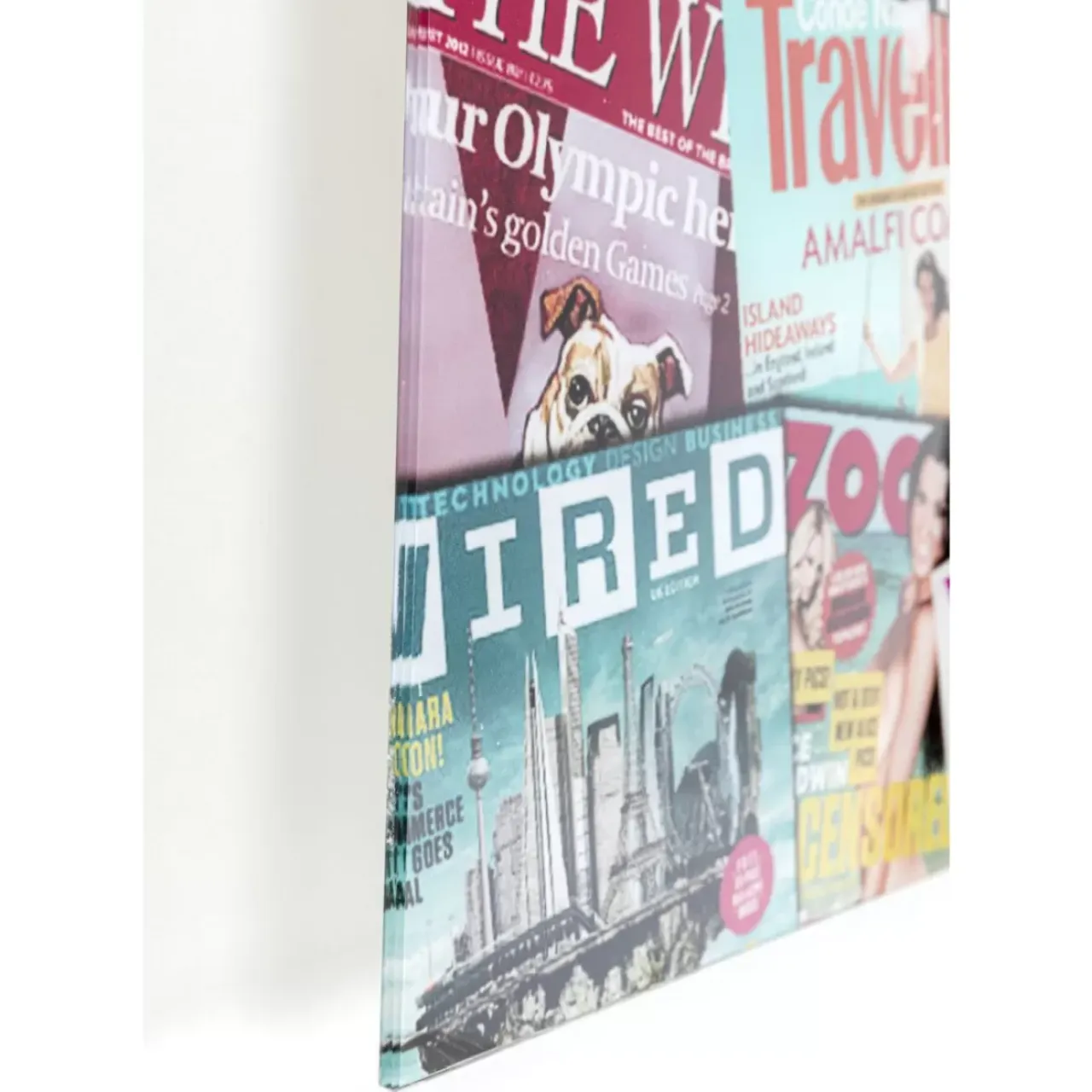 Bilder-KARE Design Glasbild Trendy Shopper 120X150Cm