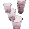 Geschirr & Tischaccessoires-KARE Design Glas-Set Bubble Mauve (6/Tlg.)