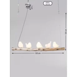 Hängeleuchten-KARE Design Hangeleuchte Animal Dining Birds