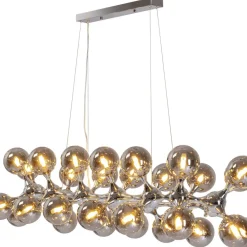 Hängeleuchten-KARE Design Hangeleuchte Atomic Balls Brass 140Cm