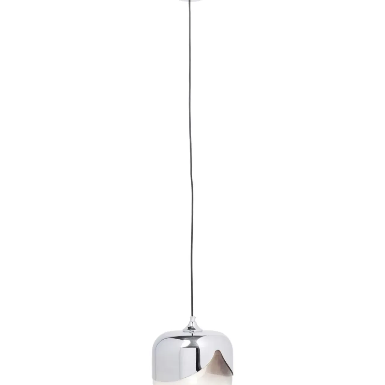 Hängeleuchten-KARE Design Hangeleuchte Chrome Goblet O25Cm