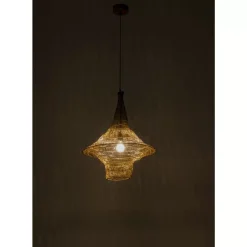 Hängeleuchten-KARE Design Hangeleuchte Cocoon Gold O51Cm
