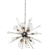 Hängeleuchten-KARE Design Hangeleuchte Crystal Bomb Brass O93Cm