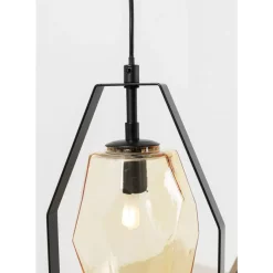Hängeleuchten-KARE Design Hangeleuchte Diamond Fever Dining Schwarz 17Cm