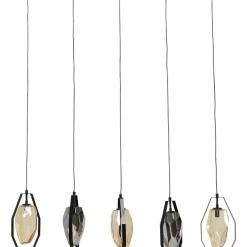 Hängeleuchten-KARE Design Hangeleuchte Diamond Fever Dining Schwarz 110Cm
