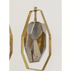 Hängeleuchten-KARE Design Hangeleuchte Diamond Fever Dining Brass 67Cm